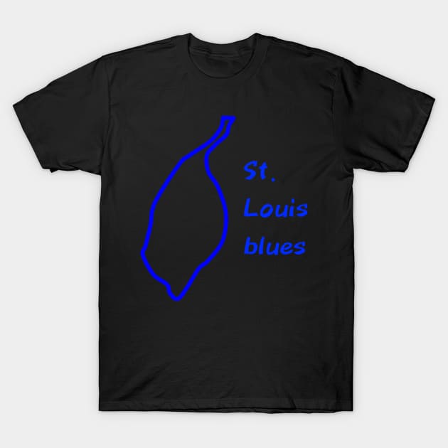 St louis blues area T-Shirt by Cahya. Id